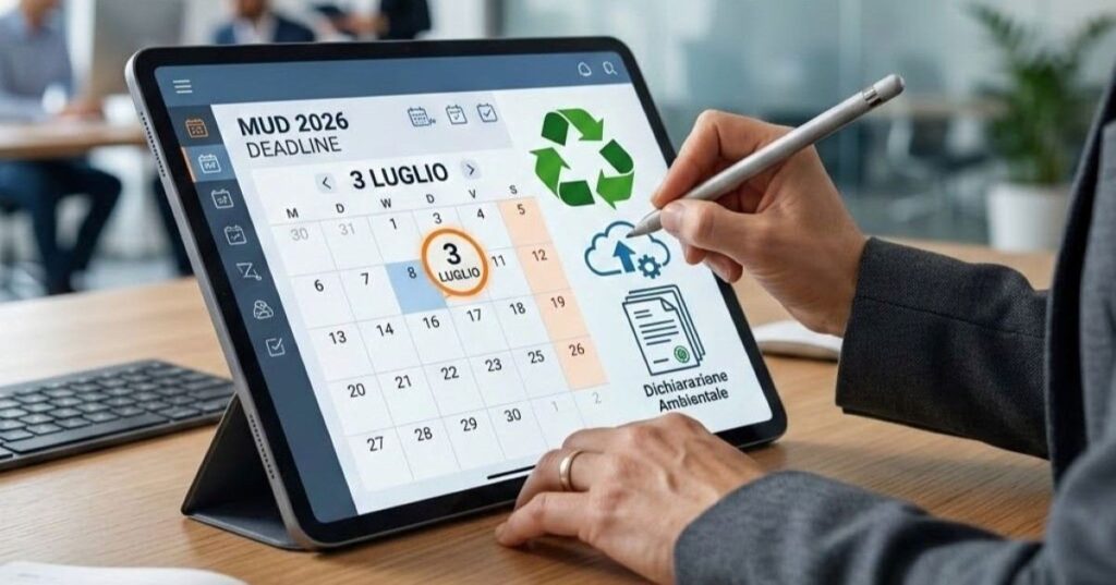 Dichiarazione MUD 2026 entro il 3 luglio